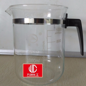 帶柄燒杯，塑料柄燒杯