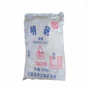 明礬，工業(yè)明礬，KAl(SO?)?·12H?O